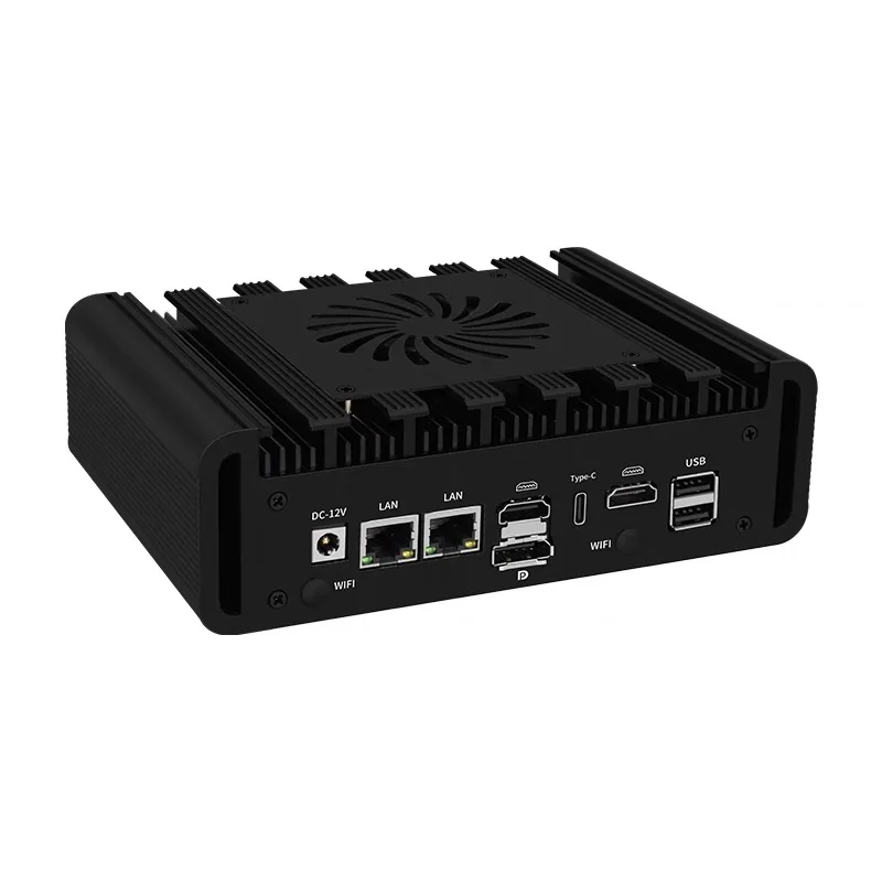 13a generazione Core i5 13420H i7 13620H Mini PC industriale 2LAN 1DP 2HD Tipo-C Linux Windows 11 Ubuntu Computer firewall PVE ESXI