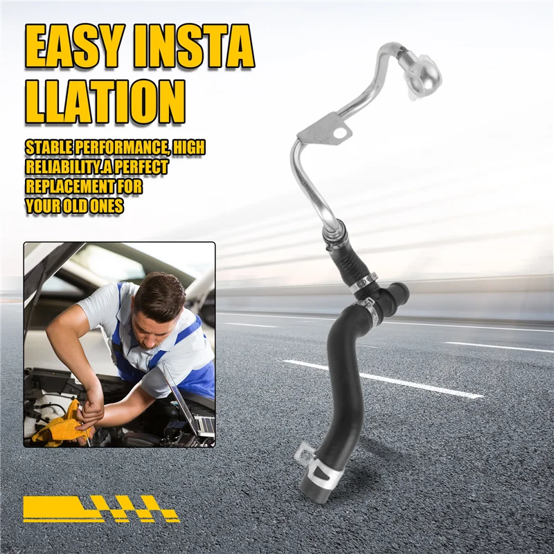 

A22F-11537645832 Шланг охлаждающей жидкости турбокомпрессора Возвратная труба охлаждающей жидкости двигателя для BMW Mini Cooper R56 R57 R58 R60 R61