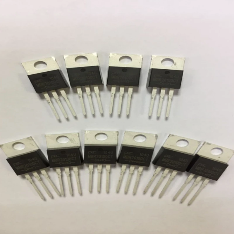 

10PCS MBR20100CT Schottky diode TO-220 100V/20A direct shooting quality assurance