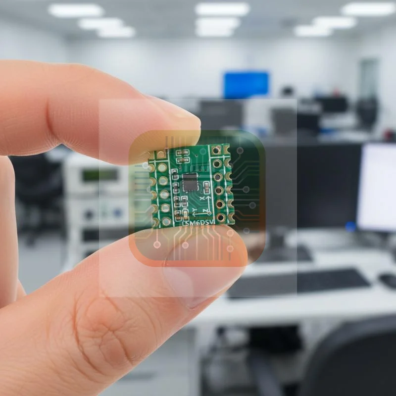 Módulo de Sensor de Seis Ejes LSM6DSV - Acelerómetro y Giroscopio Compatible con SPI/I2C para Aplicaciones de Registro de Datos Smol/SlimeVR