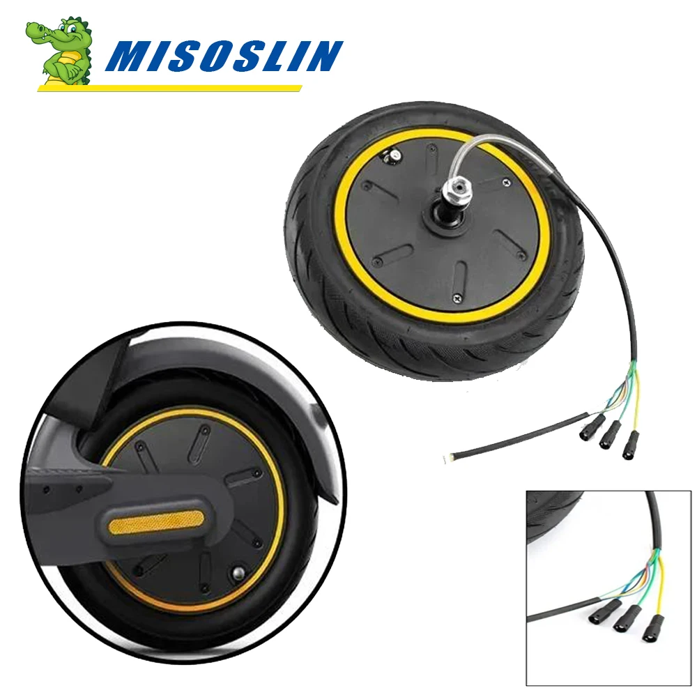 

Для электрического скутера Ninebot Max G30, колесо двигателя 60/70-6,5, двигатель электронного скутера, 350 Вт, заднее ведущее колесо, детали двигателей