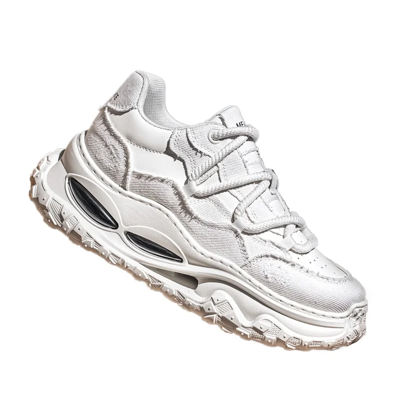 

Модная популярная креативная повседневная удобная износостойкая нескользящая повседневная спортивная обувь на толстой подошве для бега, увеличивающая рост