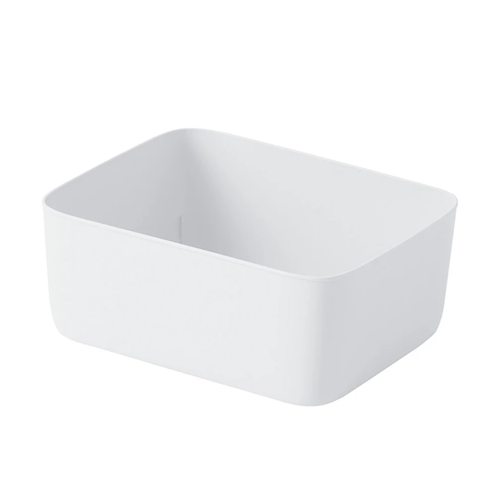 

Underwear Storage Box Plastic Storage Basket Stackable Storage Container for Bra Panties Socks(White)