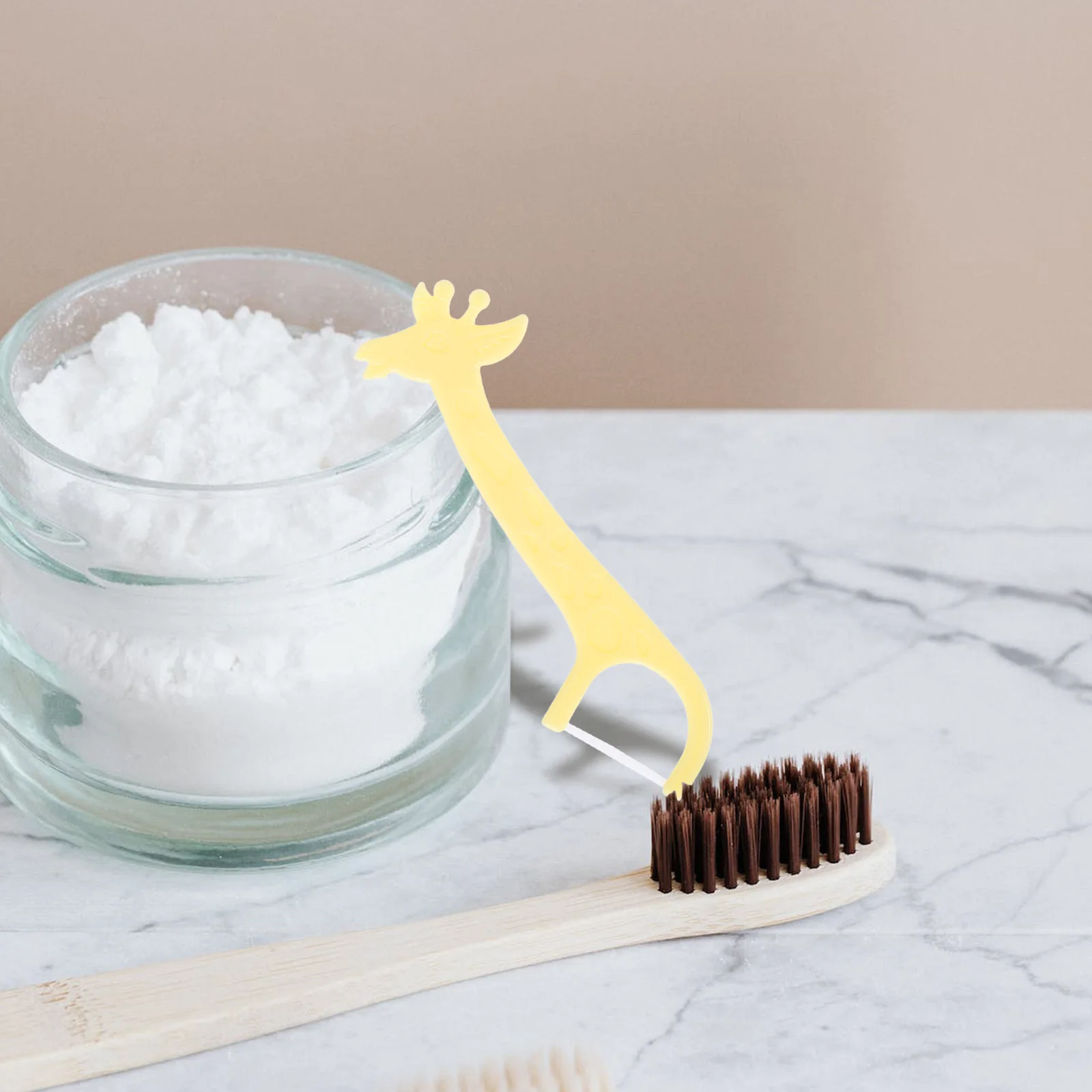 

4 Boxes Lovely Floss Picks Safety Teeth Cleaning Tools For Kids Portable Dental Flossers Children Oral Care Supplies