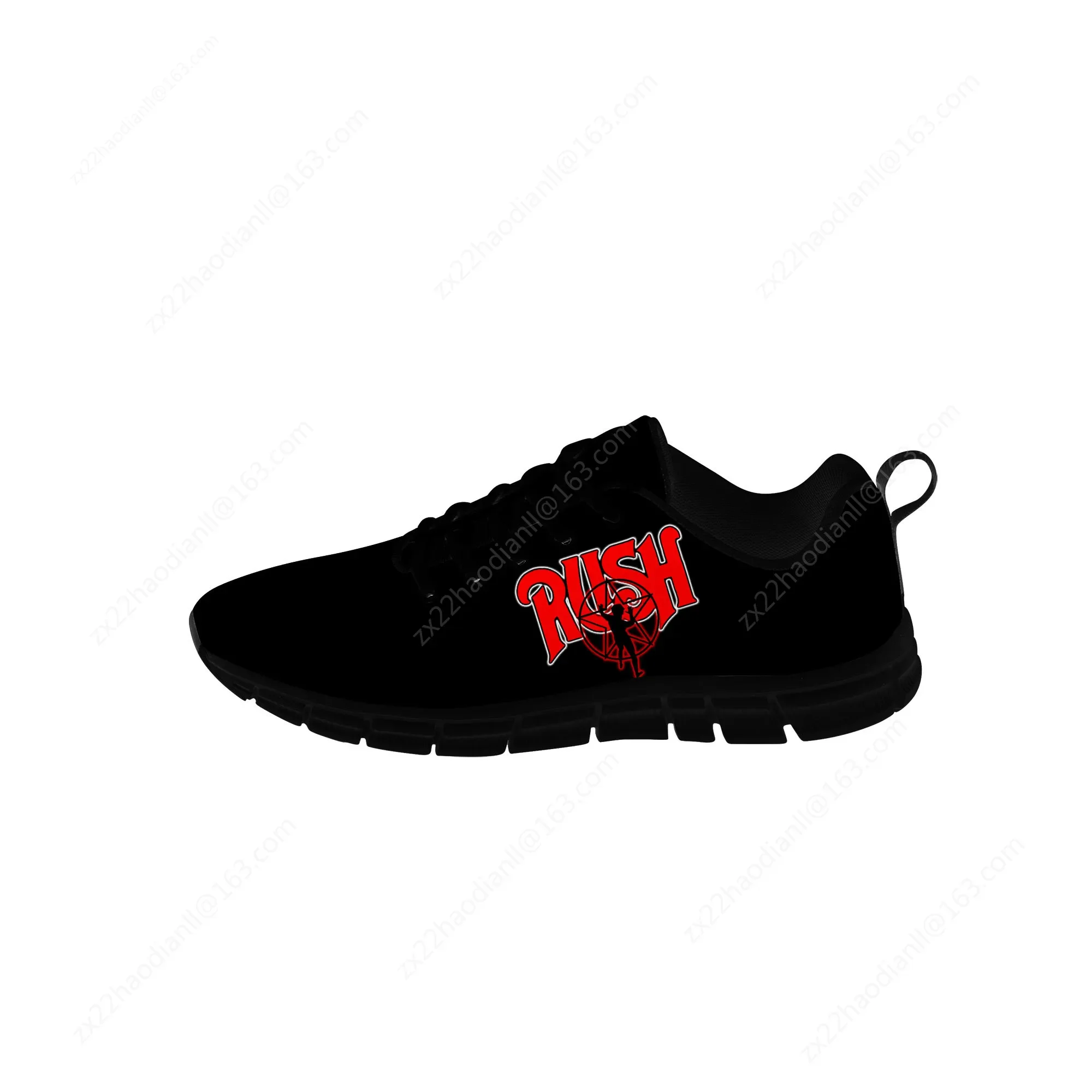 Rush Band Sneakers Mens Womens Teenager Casual 3D Print Cloth Shoes Canvas Running Shoes Cosplay Breathable Lightweight shoe