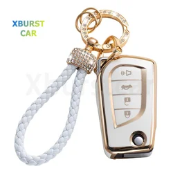 4 Buttons TPU Car Remote Key Cover Shell Fob Holder Case For Toyota Hilux Corolla Highlander Rav 4 Yaris Camry Fortuner Keyless