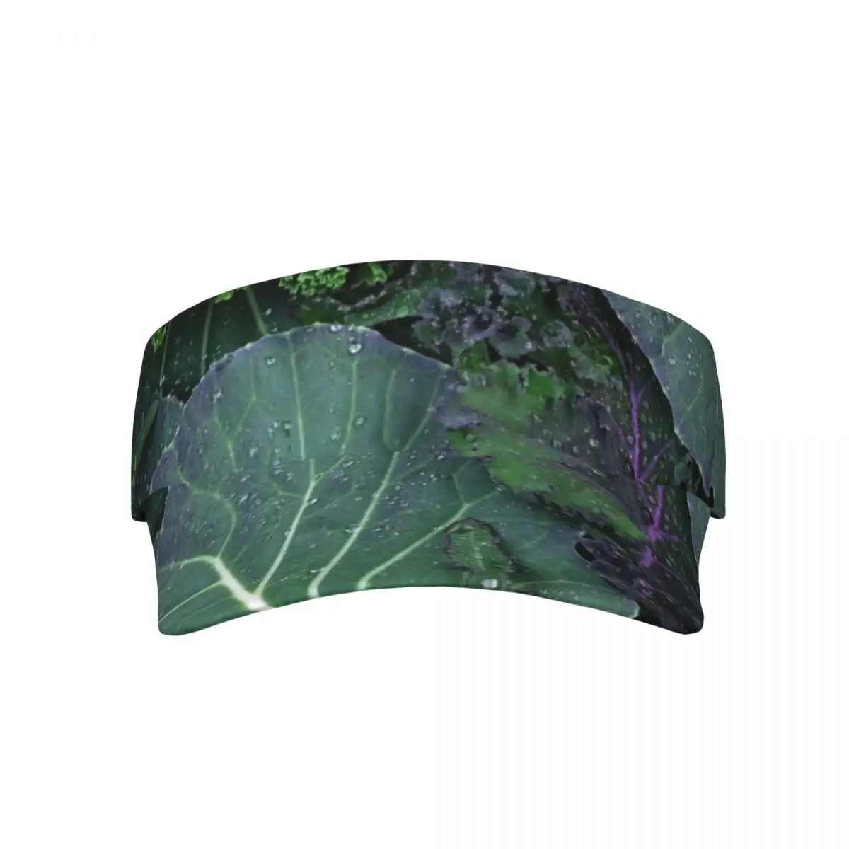 

Leaves Of Kale Cabbage Empty Top Visor Cap Women Sunscreen Hats Man Snapback Cap Adjustable For Running Tennis Golf Unisex