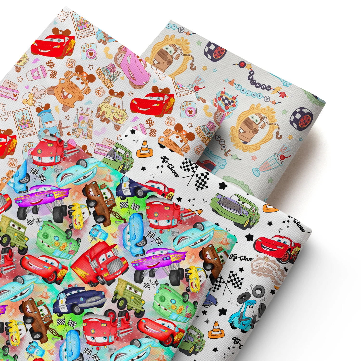 BEAST KINGDOM Racing Mobilization Pre-Cut Fabric Crafting Material for Quilting, DIY Crafts Perfect Handmade Accessories