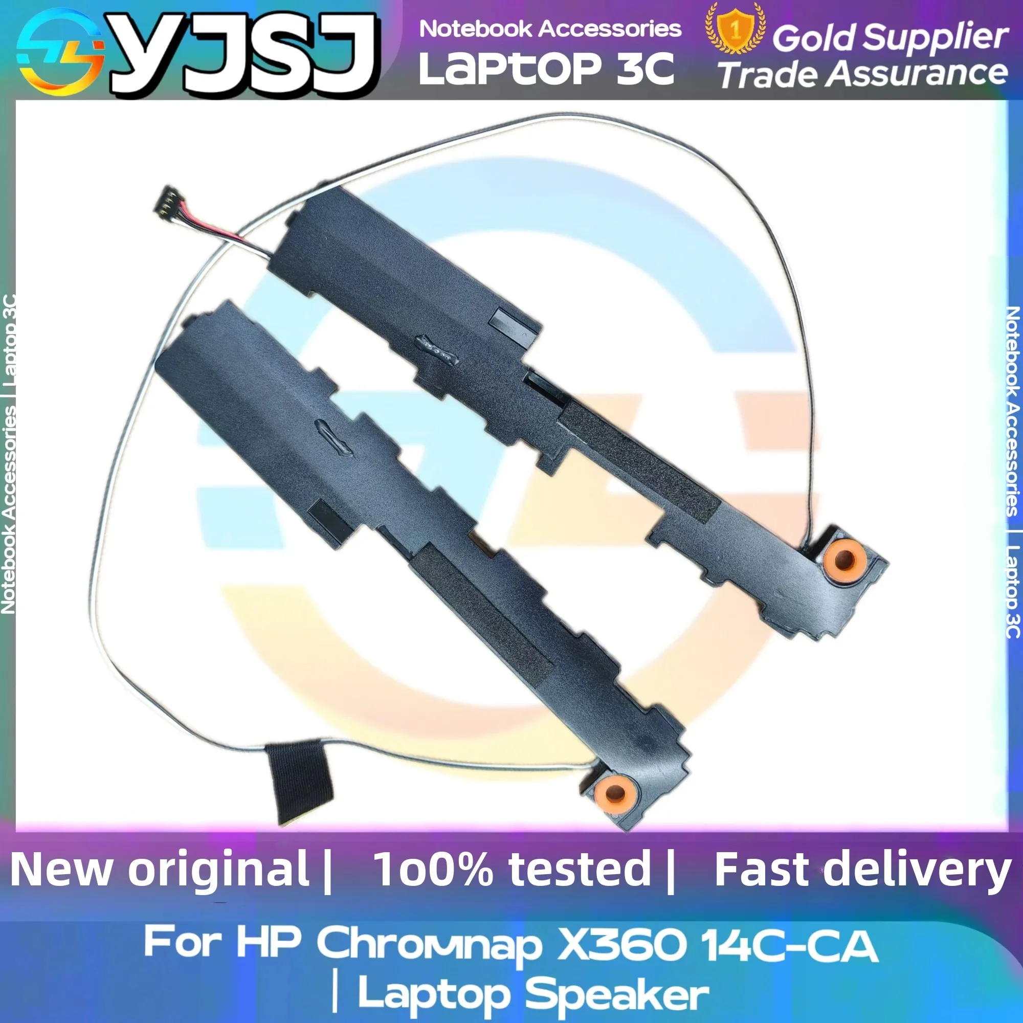 HP Chromnap X360 14C-CA 내장 스피커 혼 오디오용 새 정품 오리지널 노트북 스피커