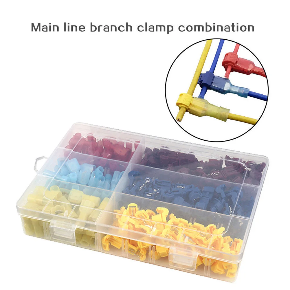 

200 шт. термоусадочные клеммы, изолированные концевые соединители шнура, уплотнение для пайки, водонепроницаемая полиолефиновая трубка, усовершенствованная функция