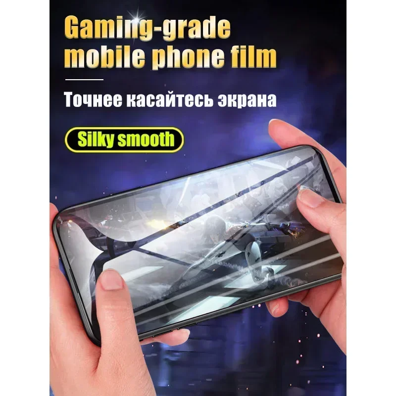 5 قطعة هيدروجيل فيلم ل IQOO 12 113 11 Z7x Z6 لايت Z9S Z10x Z9 توربو نيو 10R 6 7 9s برو زائد واقي للشاشة فيلم لينة