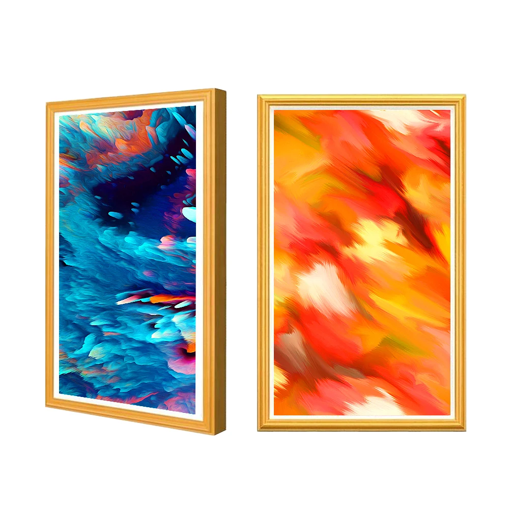 

21.5 Inch to 65 Inch Digital Photo Frame Signage Picture Frame Lcd Screen Advertising Display for Art Exhibition