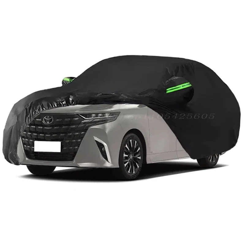 

For Toyota Alphard Outdoor Protection Full Car Covers Snow Cover Sunshade Waterproof Dustproof Exterior Car Accessories