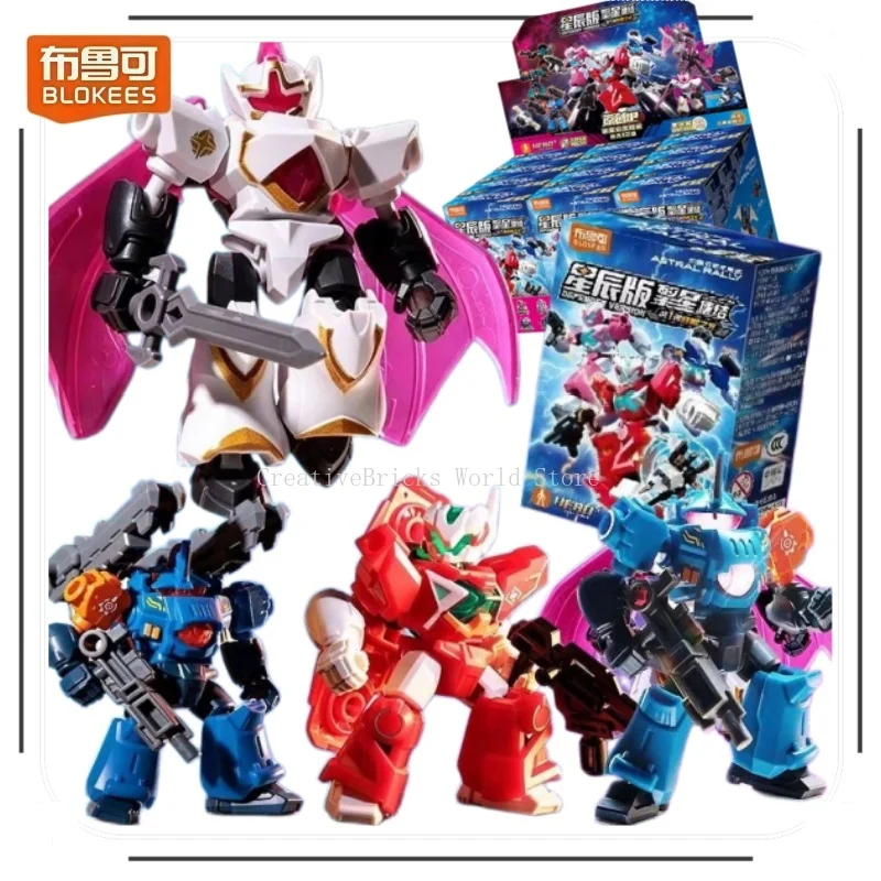 New Blokees Building Blocks Figures Astral Rally Defender Version 01 - The First Light Series Figure Model Ornament Collect Toy