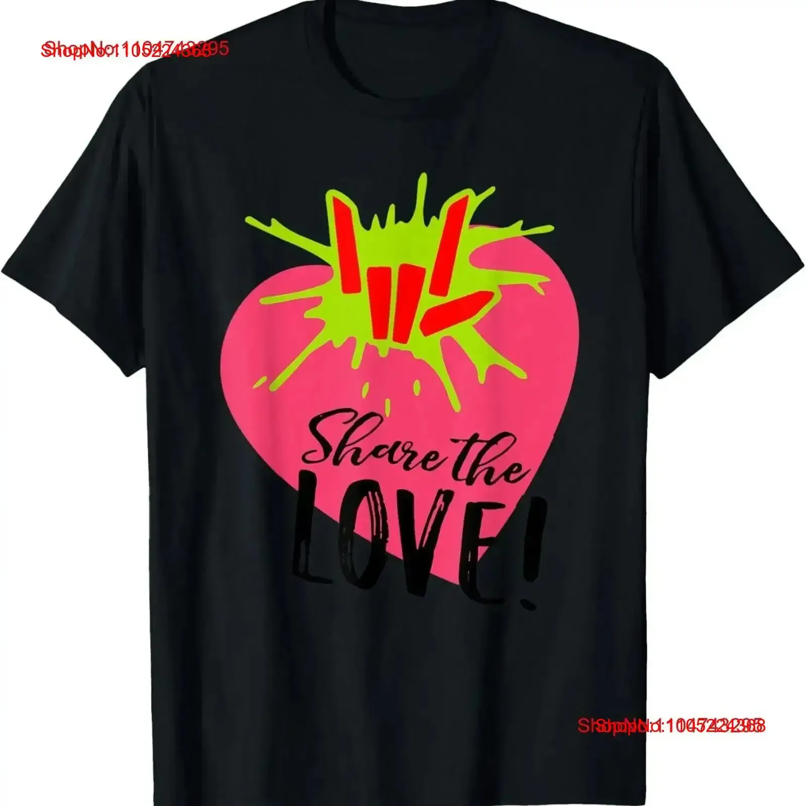 Share love for Kids and young T Shirt vintage Washed streetwear graphic Slightly homme Breathable fashion Comfortable vintage