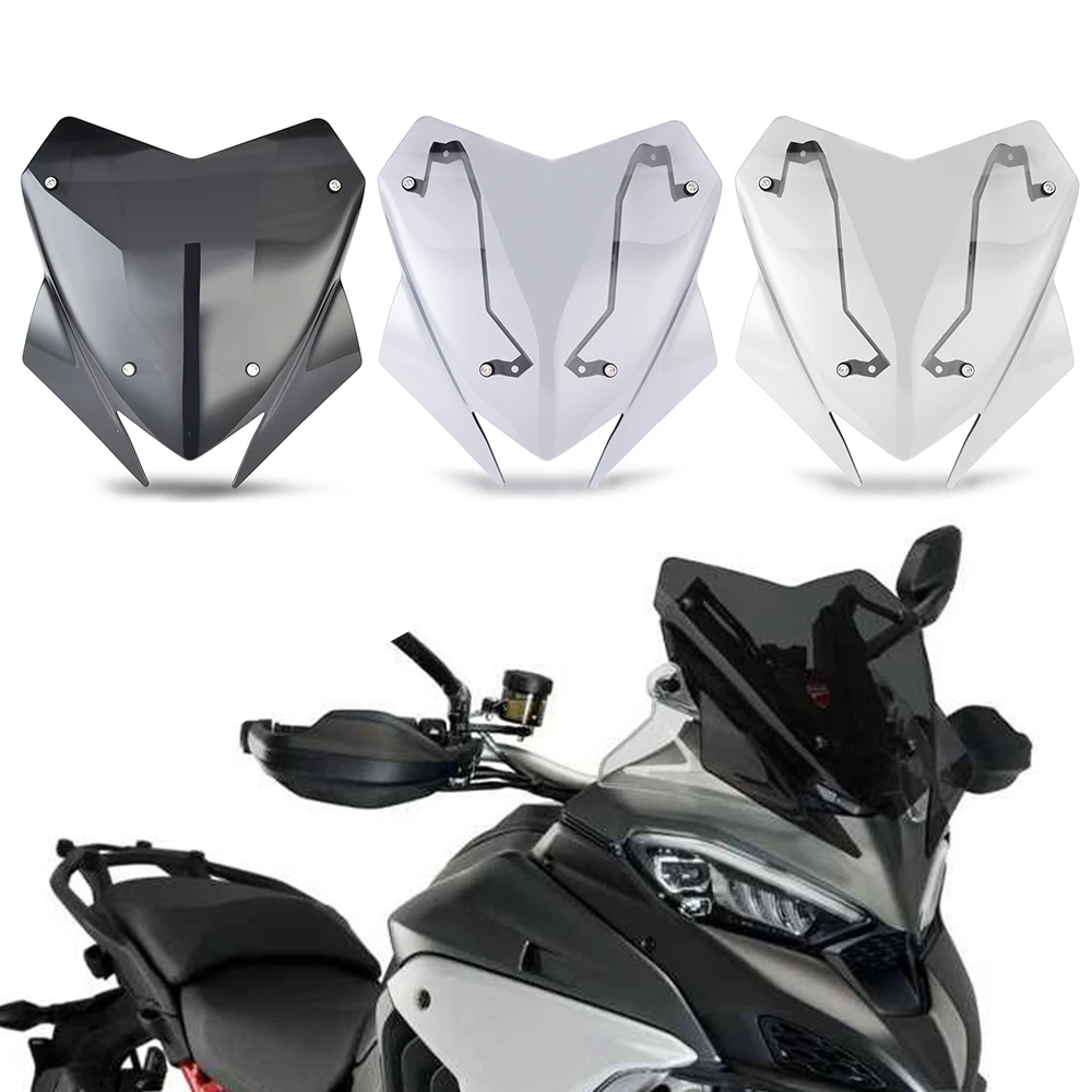 

2021-2023 Windshield Windscreen For DUCATI MULTISTRADA V4 V4S SPORT Motorcycle Accessories Wind Deflectors MTS V4 S