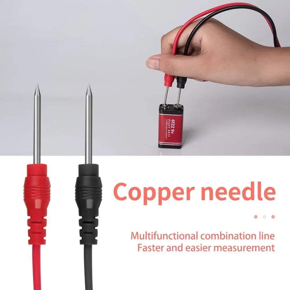 16-In-1 Digital Multimeter Probe Replaceable Jumpers With Clips Universal Probe Test Leads Pin For Circuit Connections