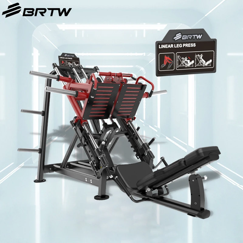 

Commercial Exercise Equipment Leg Press Machine Strength Training 45 Degree Leg Press Strengthening Equipment for Gym