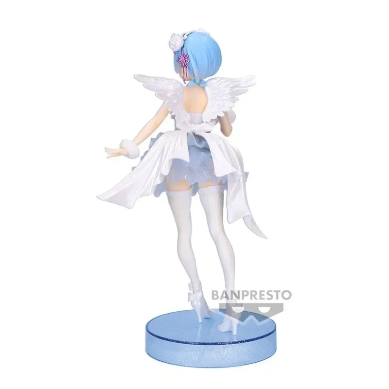 Bandai Originele Banpresto Anime ESPRESTO Re: ZERO-Starten Leven in Een Andere Wereld Rem Ram Action Figure Model Collectible Speelgoed