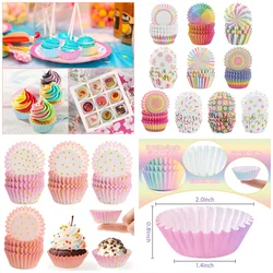 600pcs Mini Cupcake Paper Liners Chocolate Candy Wrap Baking Cups Muffin Case Holders For Wedding Birthday Cake Decoration