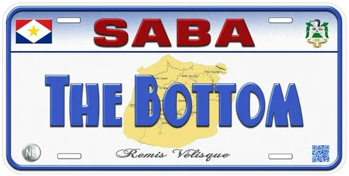 Saba The Bottom Novelty Car Tag License Plate Aluminum