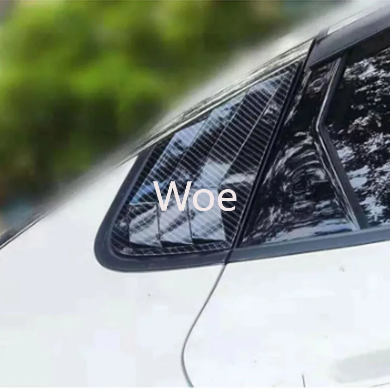 Woe For Kia Optima K5 Sedan 2016 2017 2018 2019 rear louver vent Scoop ABS automotive parts side louver cover decorative strip