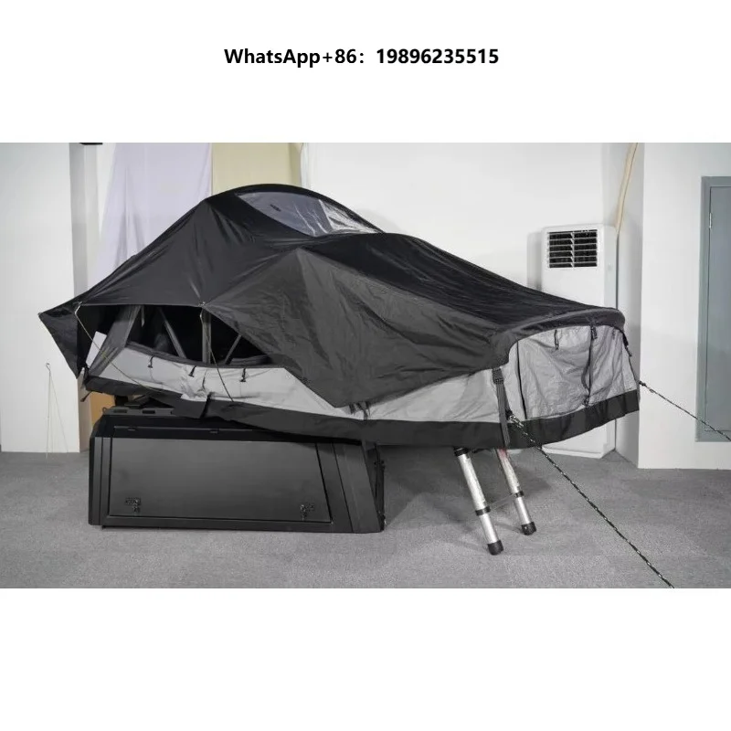 Outdoor Camping Top Round Soft Car Roof Tent Top with Skylight