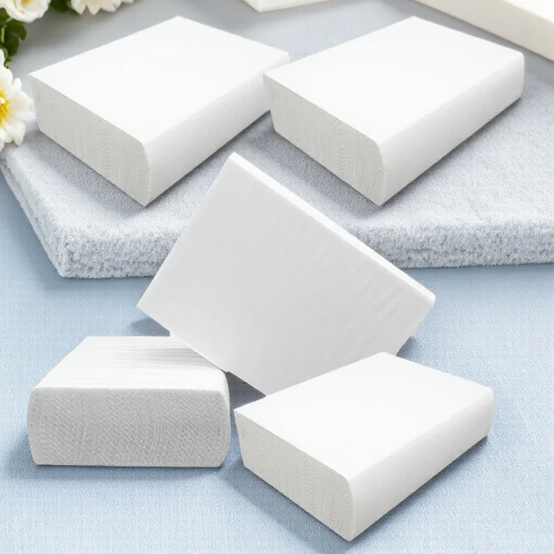 Asciugamani spessi Tovaglioli di carta assorbenti per il bagno dell'hotel Ristorante Tovaglioli di carta assorbenti d'acqua Tovaglioli da bagno