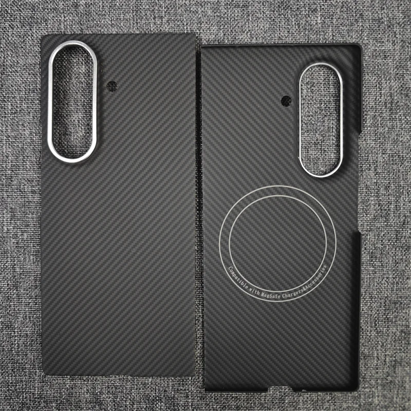 Etui do Samsung Galaxy Z Fold8 Ultra z włókna aramidowego i węglowego, magnetyczne, ultracienkie etui kompatybilne z Magsafe, akcesoria do telefonów komórkowych — zdjęcie produktu 3