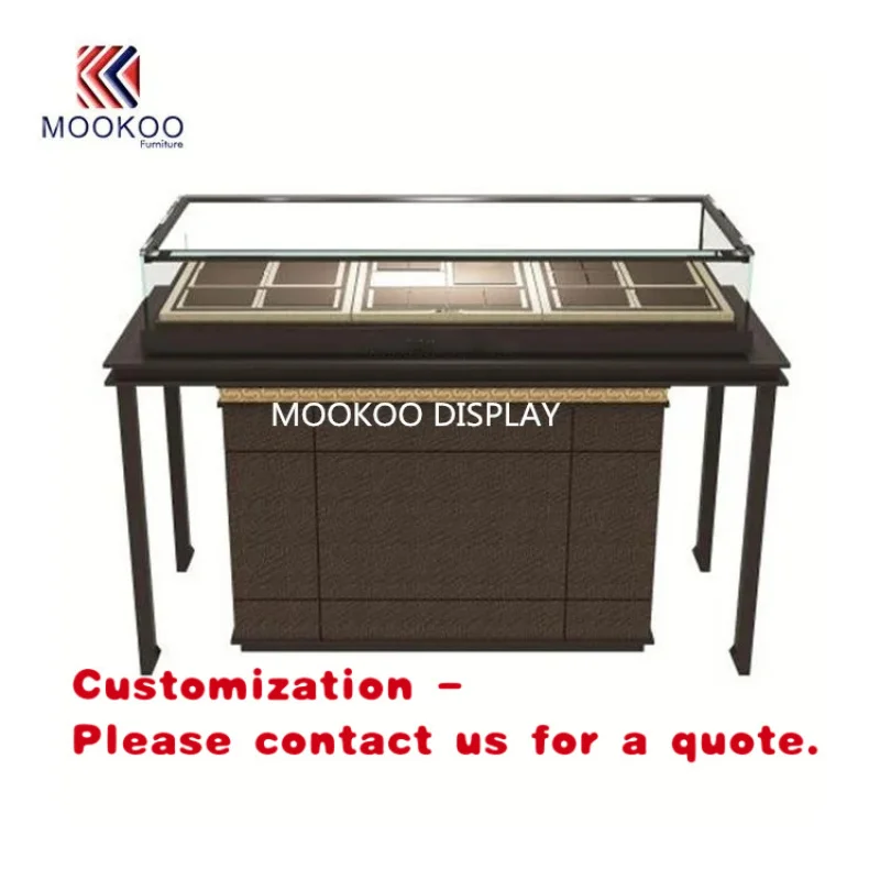 custom.High Quality Jewelry Kiosk with Best Materials Shopping Mall Showcases