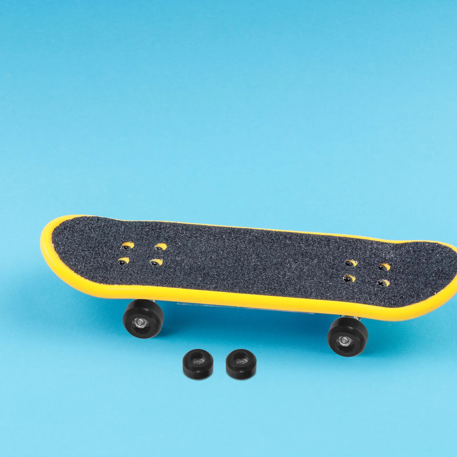 

4Pcs Fingerboard Bearing Wheels Pom Material High Speed Stable Indoor Outdoor Replacement Repair Parts Finger Skateboard