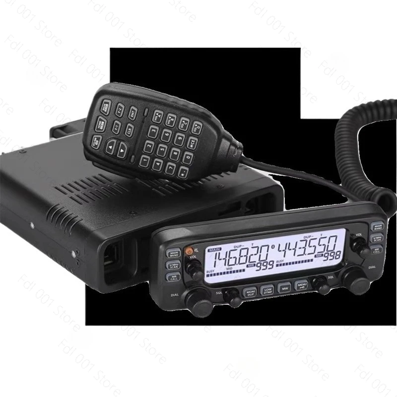 IC-2730E Mobile Radio Dual Ba-nd VHF 137-174MHz UHF 400-470MHz 50W FM Transceiver Walkie Talkie Car Radio Repeater Scrambler