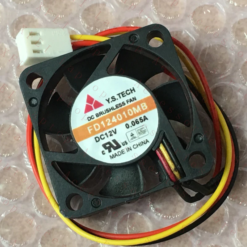 

F 1 шт. новый осевой вентилятор Y.S.TECH FD124010MB 12V 0.065 3pin # QW