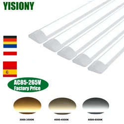 YISIONY 5 Pcs 2pcs 40W 30W LED Tube Light 120CM Ceiling Lights Wall Lamp Tube LED Wall Bar Lamp Indoor Light For Replace T5 T8