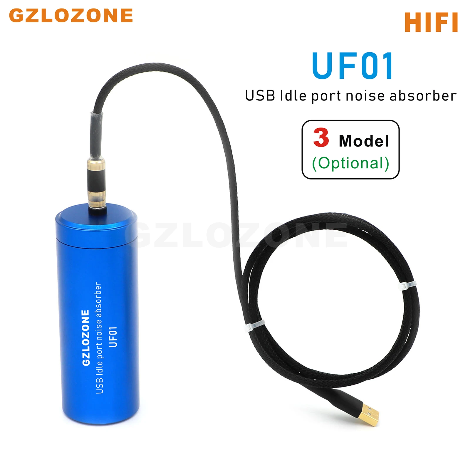 

1 PCS UF01 USB idle port noise absorber For OPPO/CAS/Digital Player Model A/B/C (Optional)