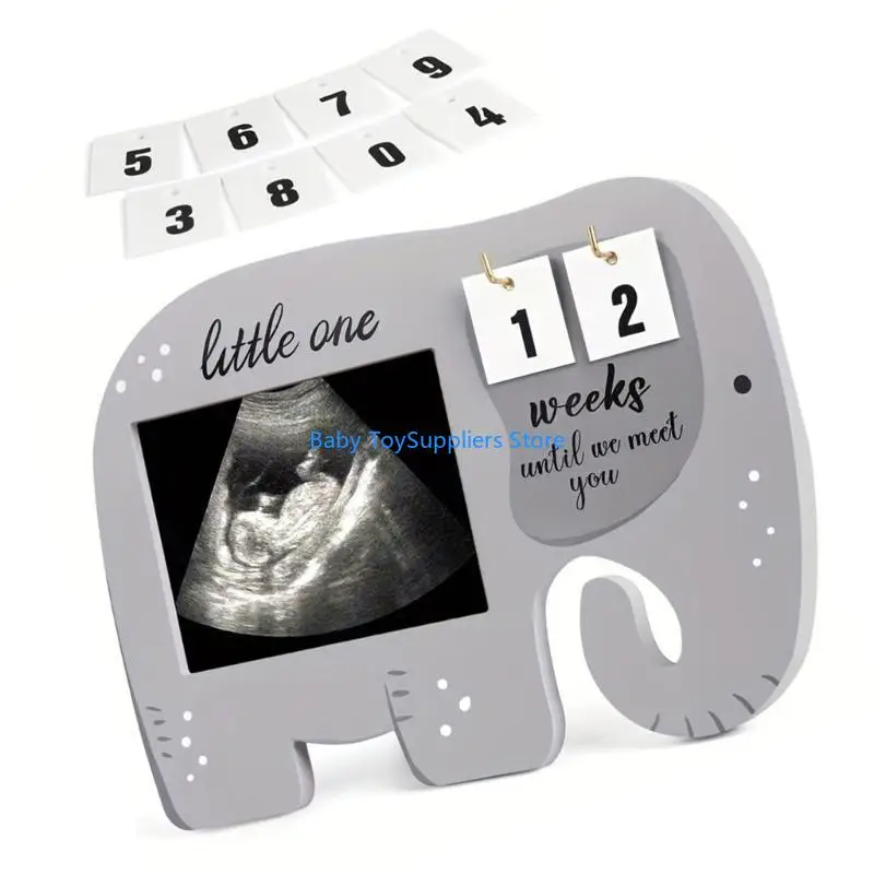 

R1WF Baby Photo Frame рама картинки с изображением с обратным отсчетом недели объявление на рабочем столе.
