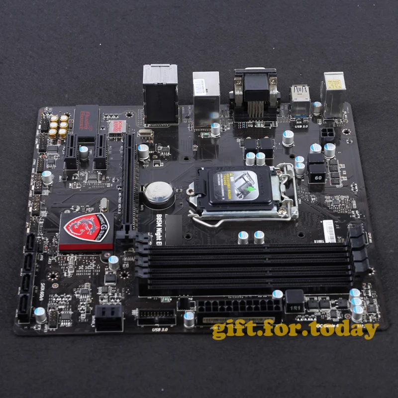 Original para msi b85m night elf intel b85 placa-mãe lga 1150 ddr3