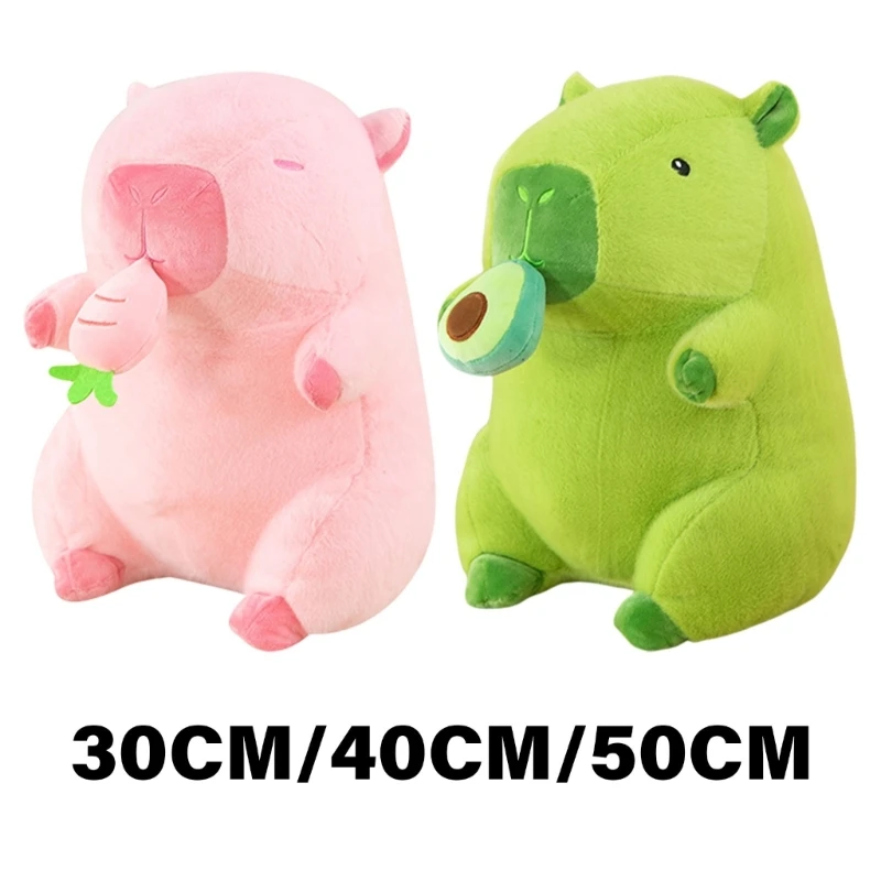 

Plush Capybara Toy Funny Cuddly Adult Child Mood Appease Soothing Gifts