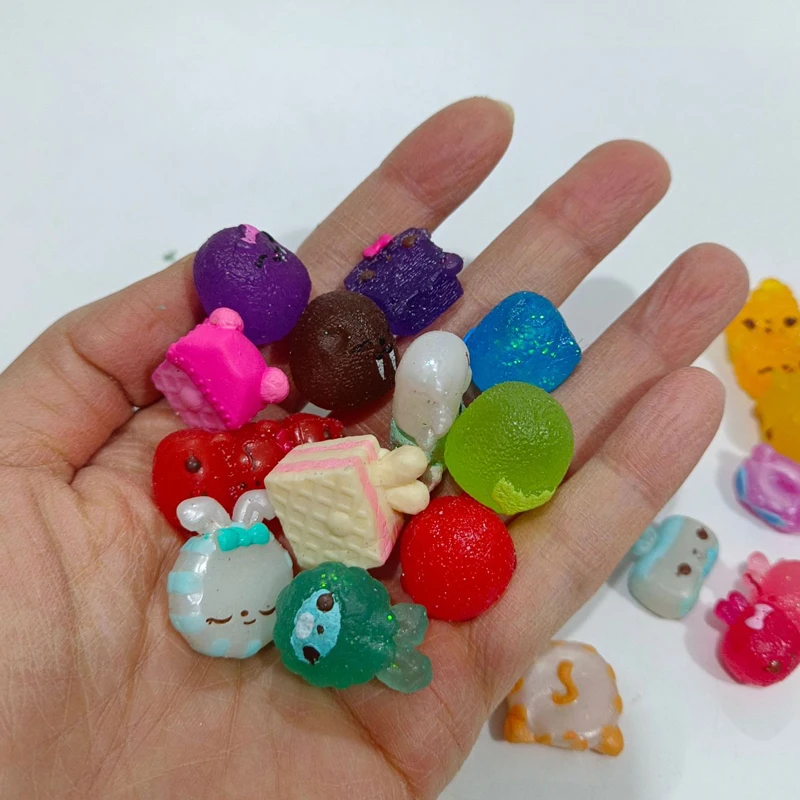 Anime 3D Rare Shop Game Market Gadget Figuren Kawaii Niedliche Regenbogenfarben Süßigkeiten-Lebensmittelmodell Sammlerstück Spielzeug Geschenk für Fans – Detail 4