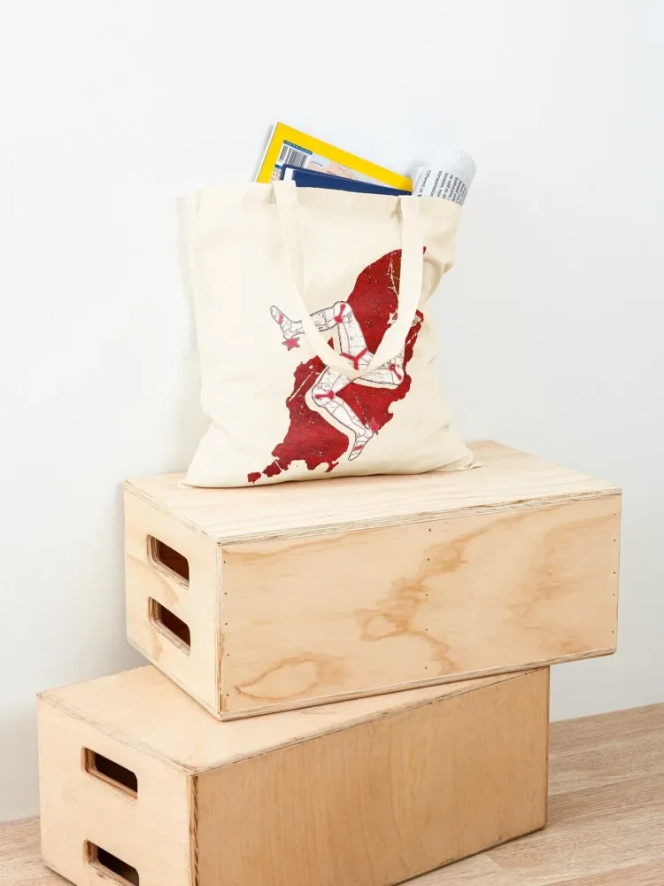 Isle of Man TT Races Tote Bag cloth bag woman shopper bag women canvas Handbags supermarket folding