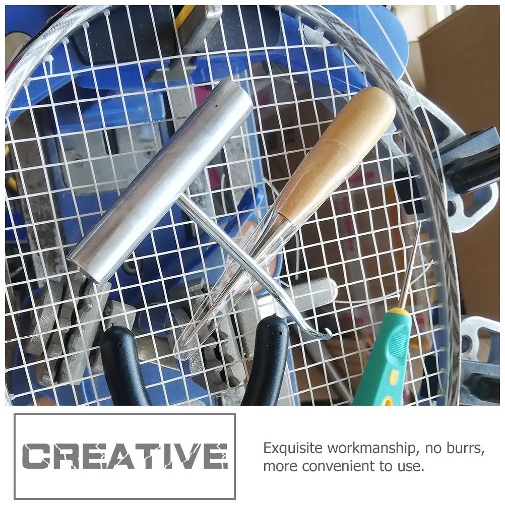 

Cone for Badminton Racket Wire Net Cone Stringer Tool Compact Lightweight Strong Wood Metal Build Easy to Carry and