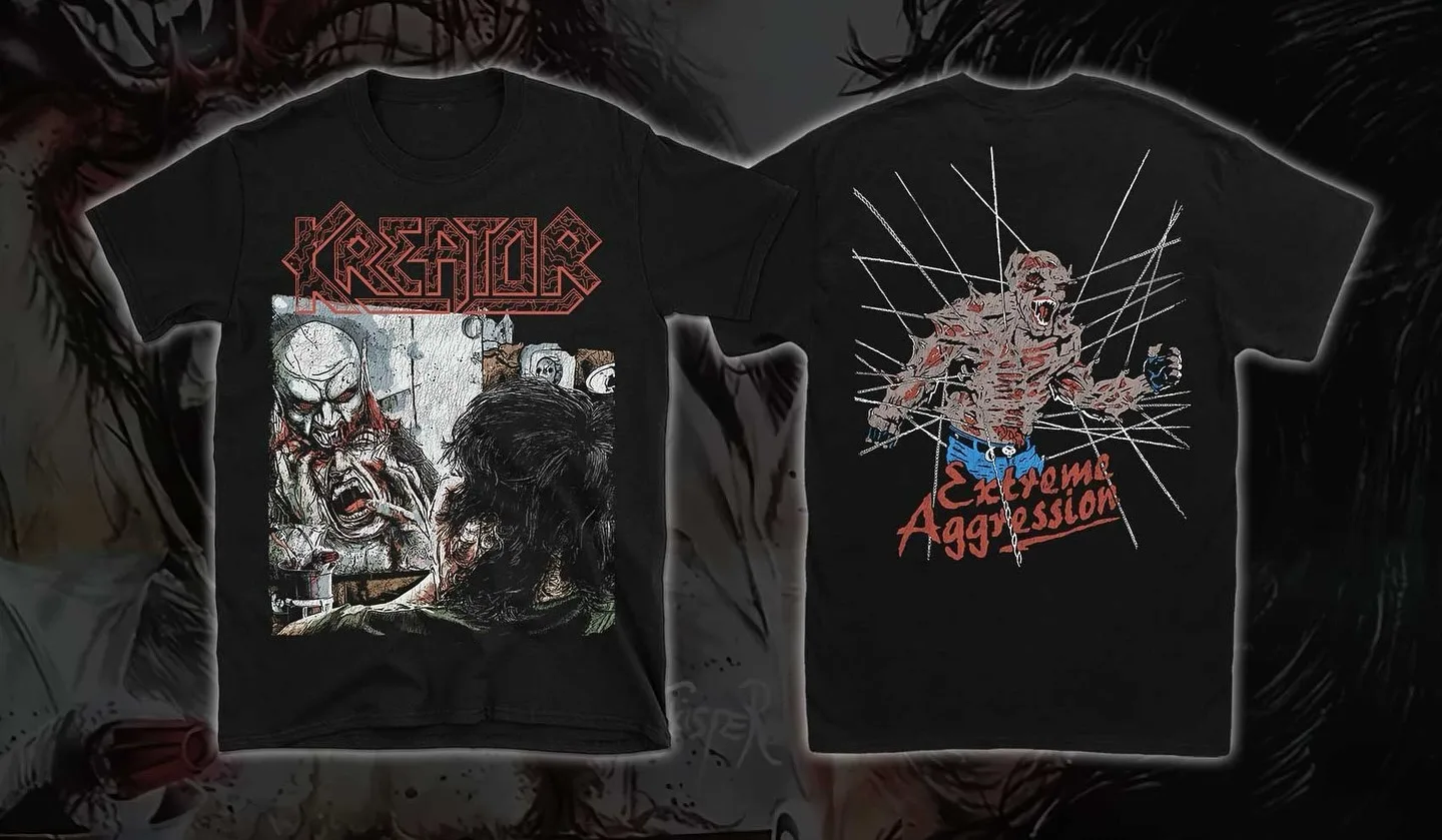 روك المعادن الثقيلة طباعة قصيرة الأكمام الاتجاه فاسق تي شيرت Harajuku الهيب هوب الأعلى جولة الرقبة القطن تي شيرت ملابس الشارع عادية للجنسين #2