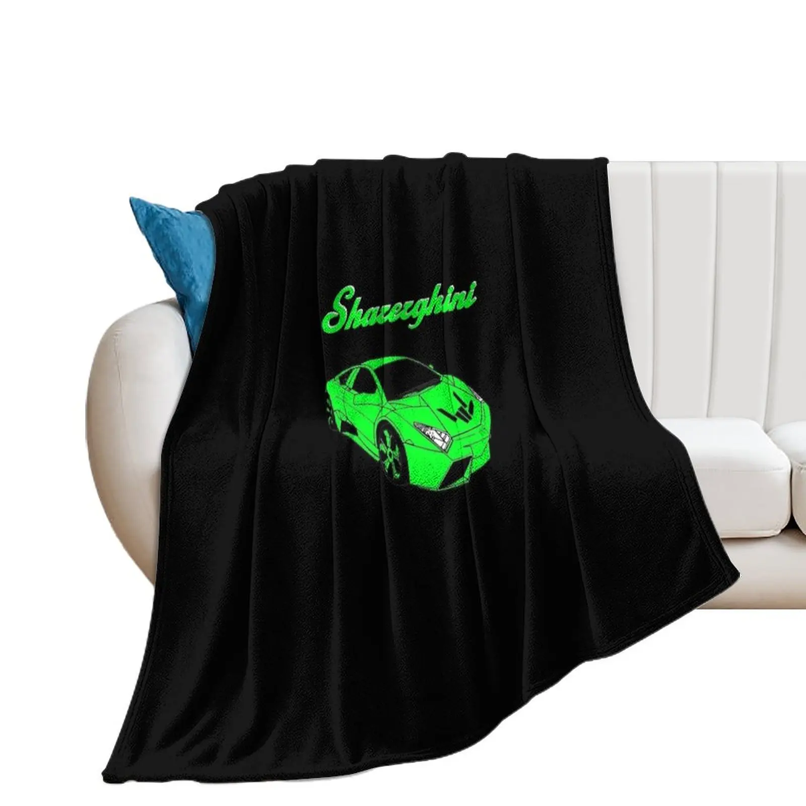 sharerghini, sharerghini merch,sharerghini Green, Sharerghini Hoodie, sharerghini t shirt, Sharer car, share, Throw Blanket