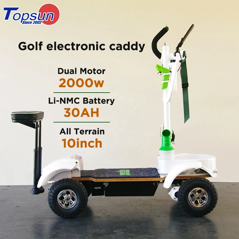 4 Wheels 2000W Electric Golf Scooter