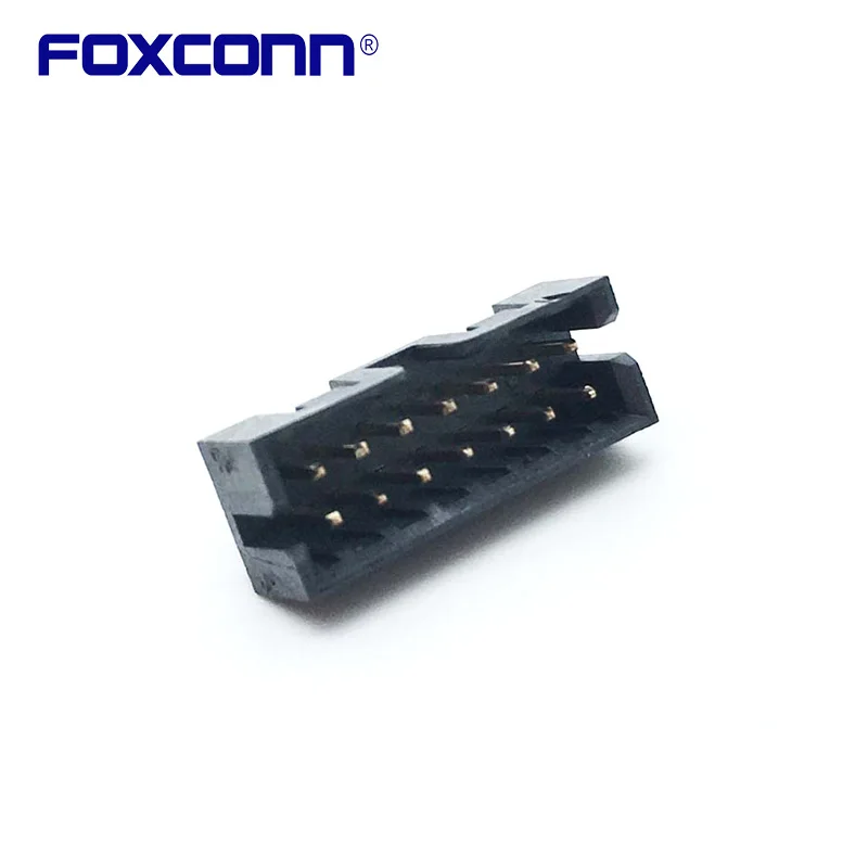 Foxconn HLH2071-LA00E-4Hブラック14ピンマット金属コネクタ