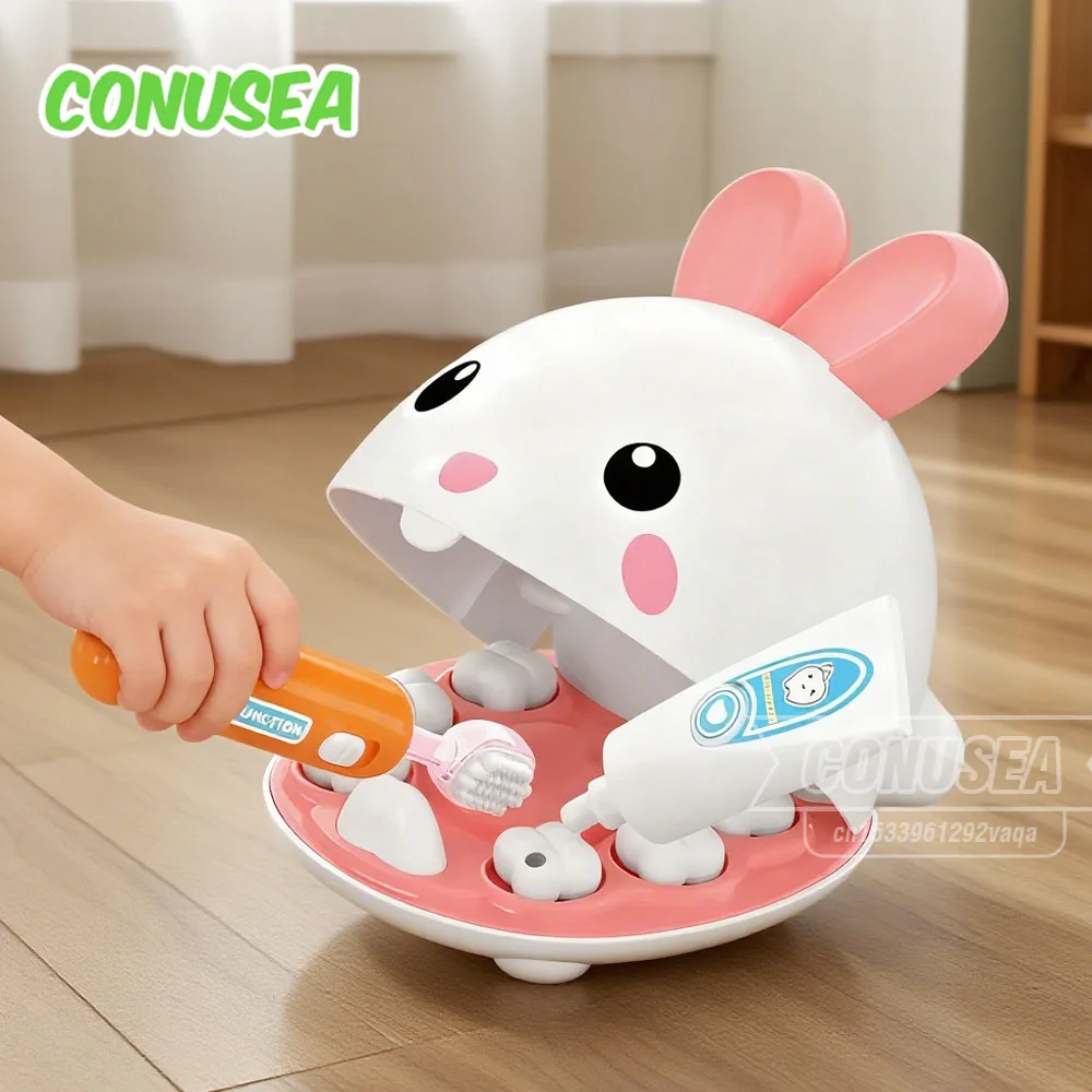 Dentist Hospital Play Role Play Toy Pet Doctor Set for Kids Children Dental Care House Play Set Medical Accessories for Girls