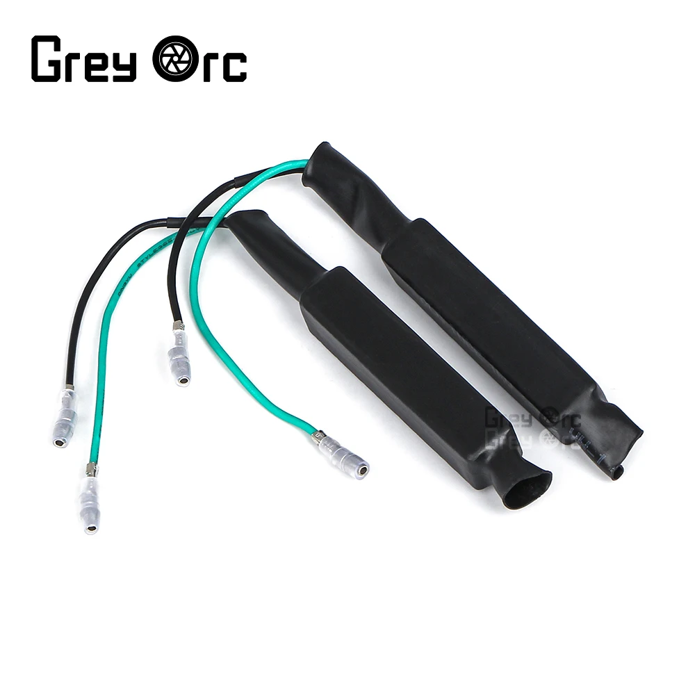 Universal Motorcycle Accessory 12V LED Turn Signal Indicator Resistor Adapter Solution For Non Flashing Or Fast Flashing Lights