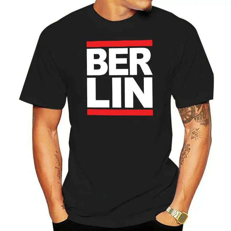 Run Berlin T-Shirt  Hauptstadt  Deutschland  Flughafen  Fun  DMC  Hip Hop