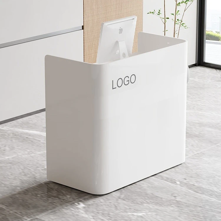 Aangepaste kleine receptie Receptie Winkelgids Bar Welkom kassa Winkelbedrijf informatie