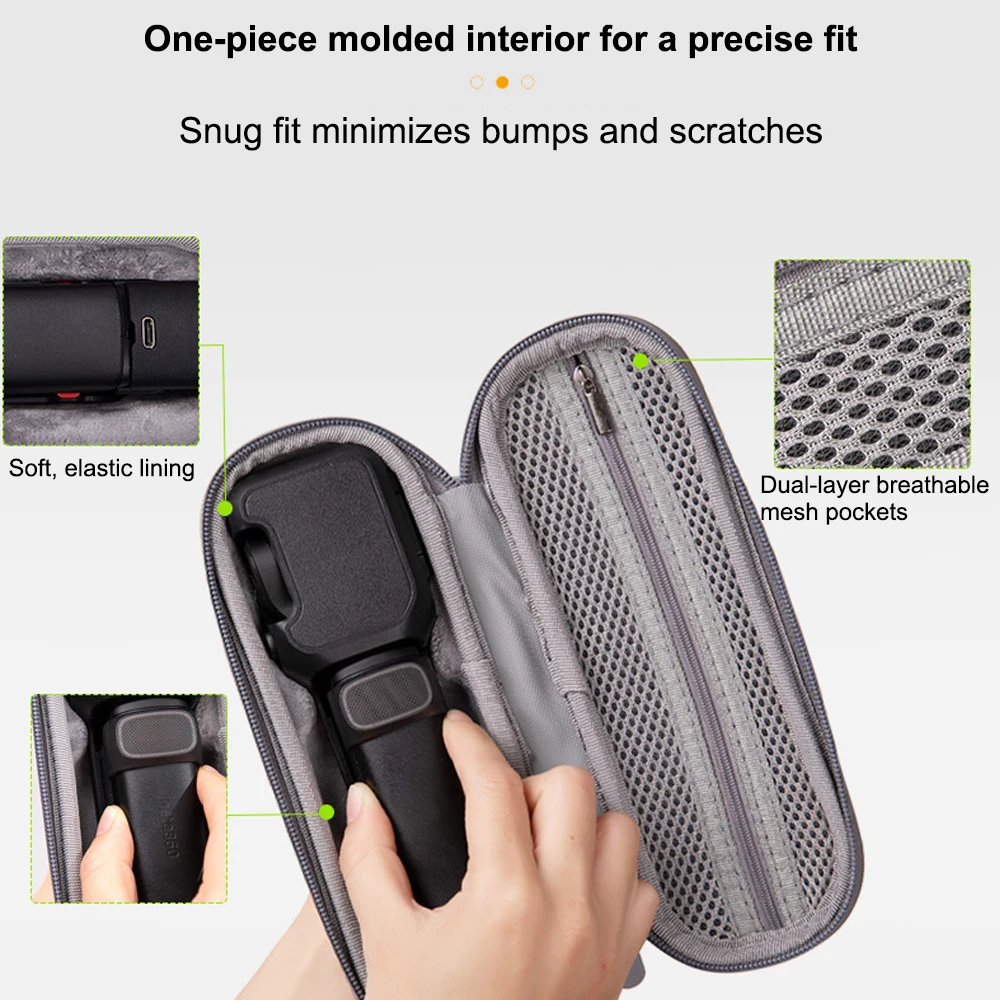 Carrying Case for Insta360 Luna Ultra, Travel Carry Bag Storage Case Portable Protective Hard Shell Cover Camera Accessories